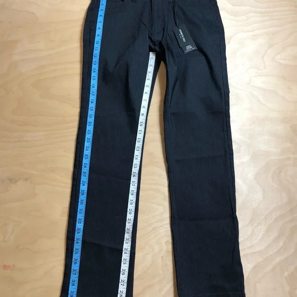 NWT Kenneth Cole Black Slim Fit 5Pocket Tech Pant Size 32X30.